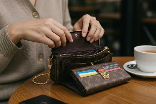 ヴィトン ポシェットフェリシー 使い勝手