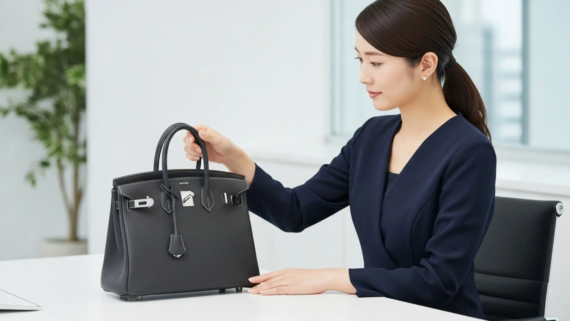 「バーキンロゴなし」で探す上質バッグ