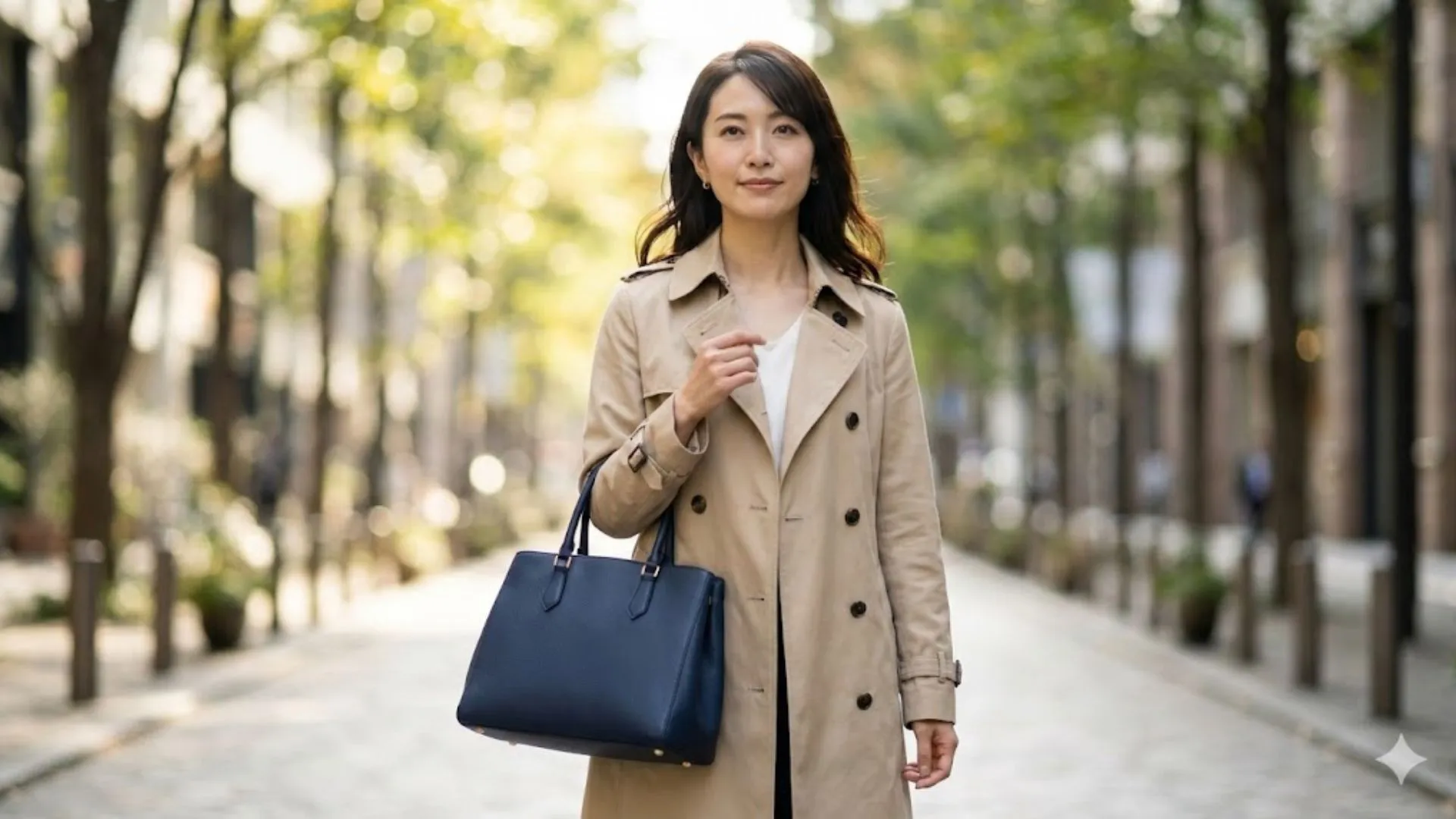 鞄ブランドのネイビーは合わせにくい?レディースコーデの正解と選び方