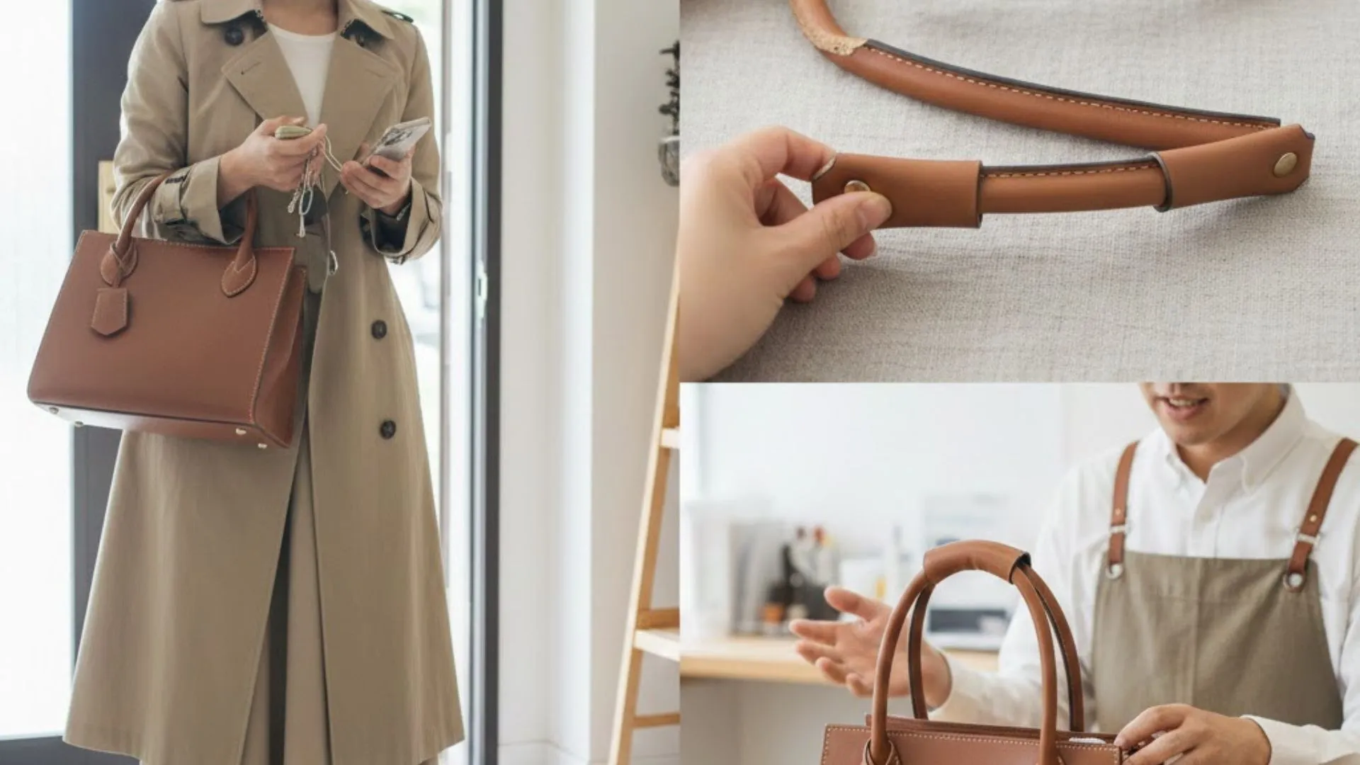 バッグ持ち手の芯折れは自分で直せる？